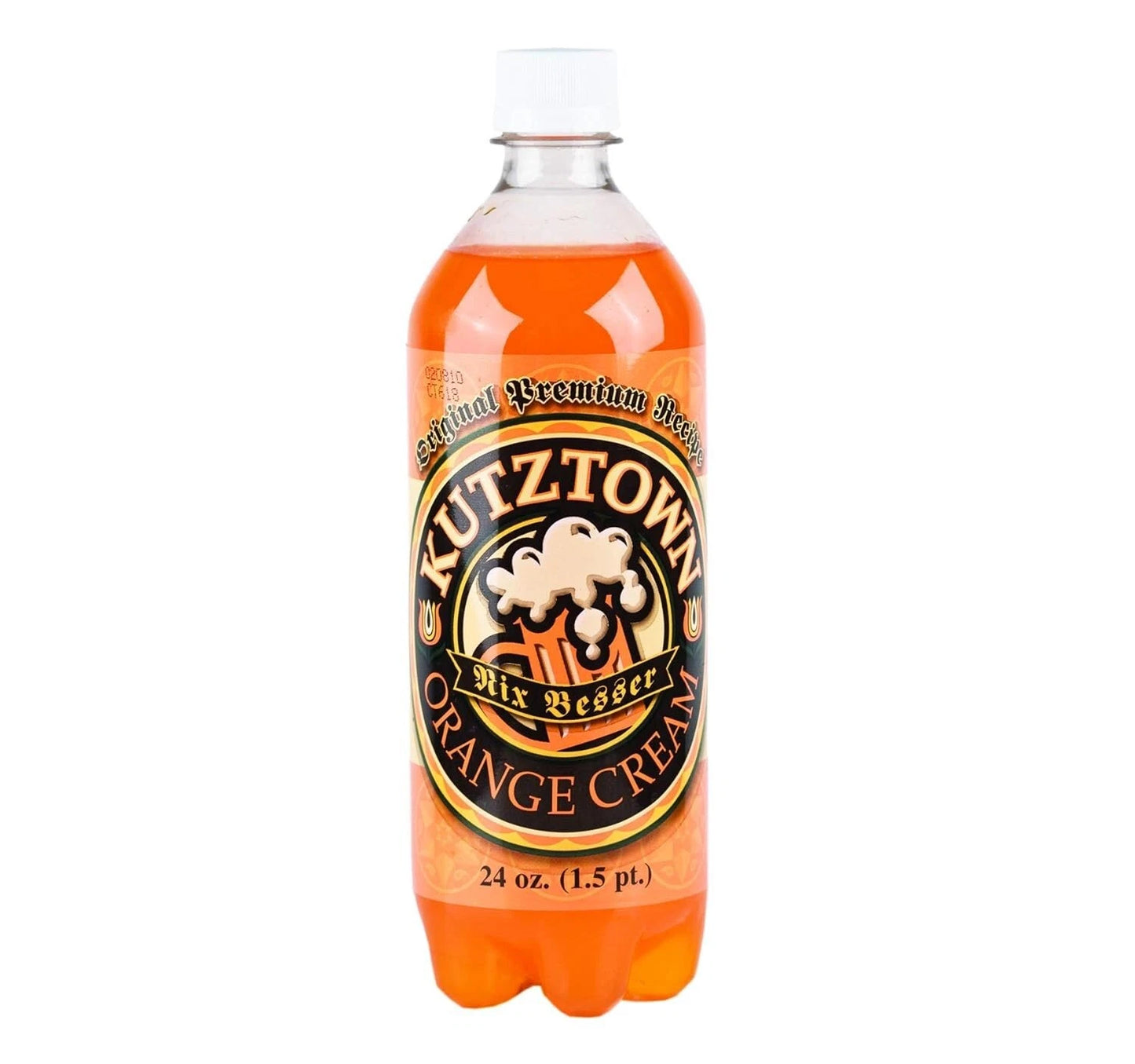 Kutztown Orange Cream Soda 24 oz Bottles