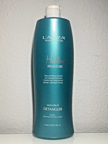 LANZA Healing Moisture Noni Fruit Detangler 33 Oz