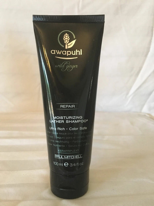 Awapuhi Wild Ginger Repair Moisturizing Lather Shampoo 3.4 oz By Paul Mitchell