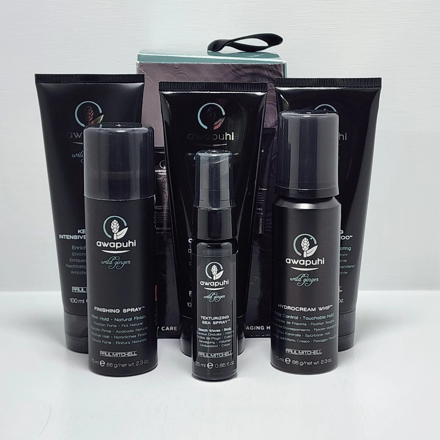 Paul Mitchell Wild Ginger Waves Moisture + Body Gift Kit 5 Pieces