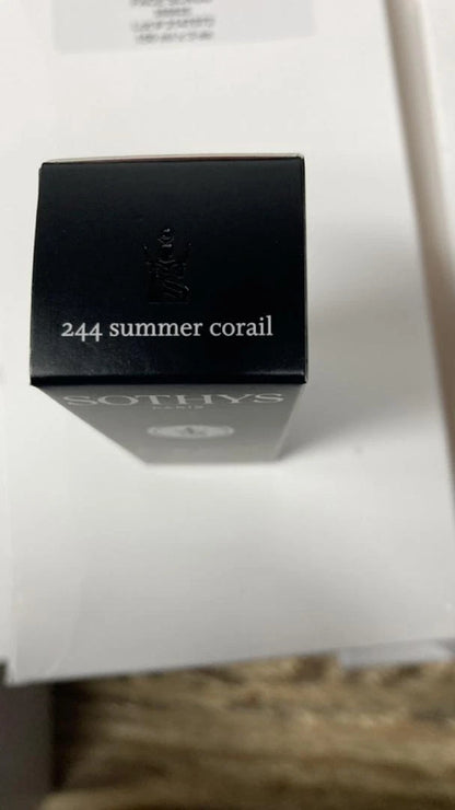 Sothys Satiny Lipstick 244 Summer Corail