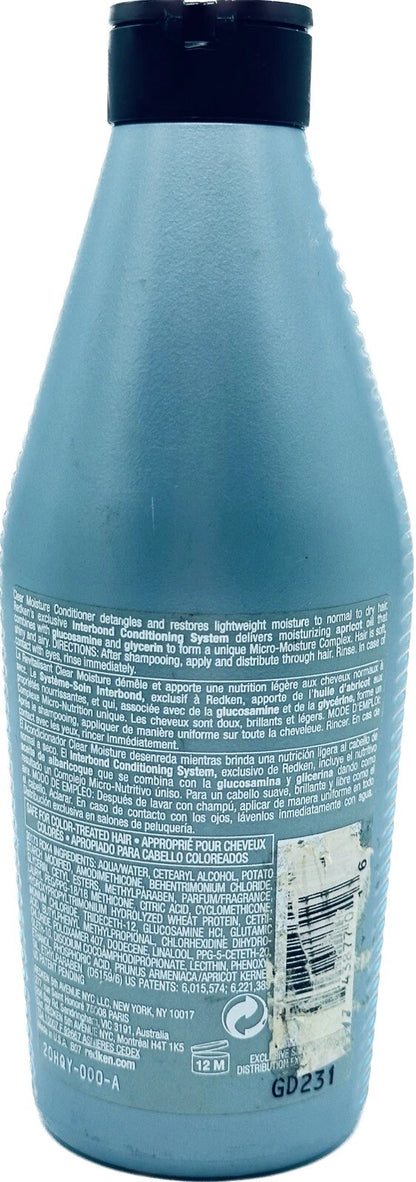 Redken Clear Moisture Conditioner 8.5oz Brand