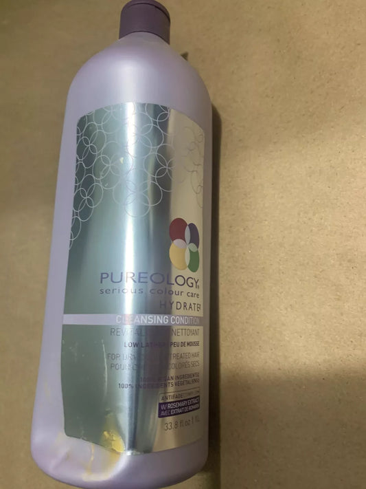 PUREOLOGY SERIOUS COLOUR CARE: HYDRATE CLEANSING CONDITION 33.8 fl oz | 1L