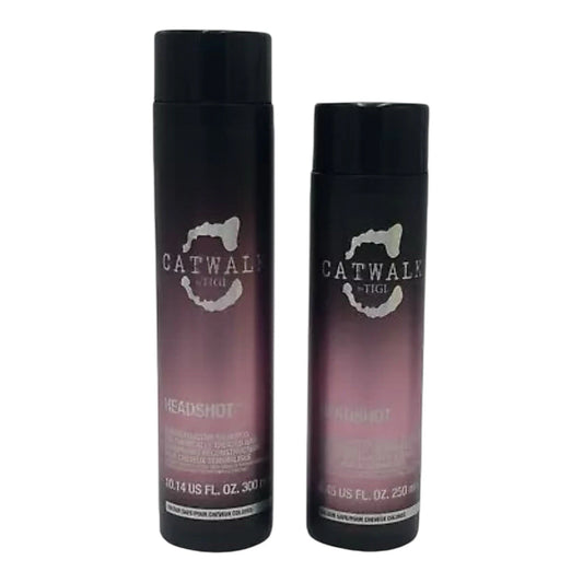 NEW Tigi Catwalk Headshot Reconstructive Shampoo & Conditioner Set Color Treated