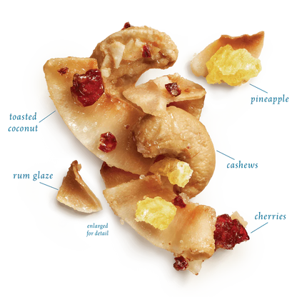 Sahale Pineapple Rum Coconut Cashew Snack Mix - 1.5 oz Bag (Case Pack of 18)