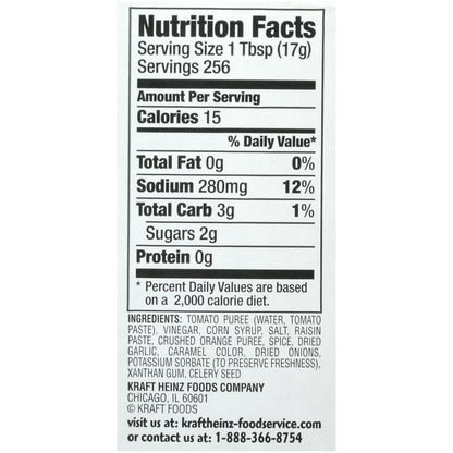 A-1 Thick and Hearty Burger Sauce 1 gallon bottle
